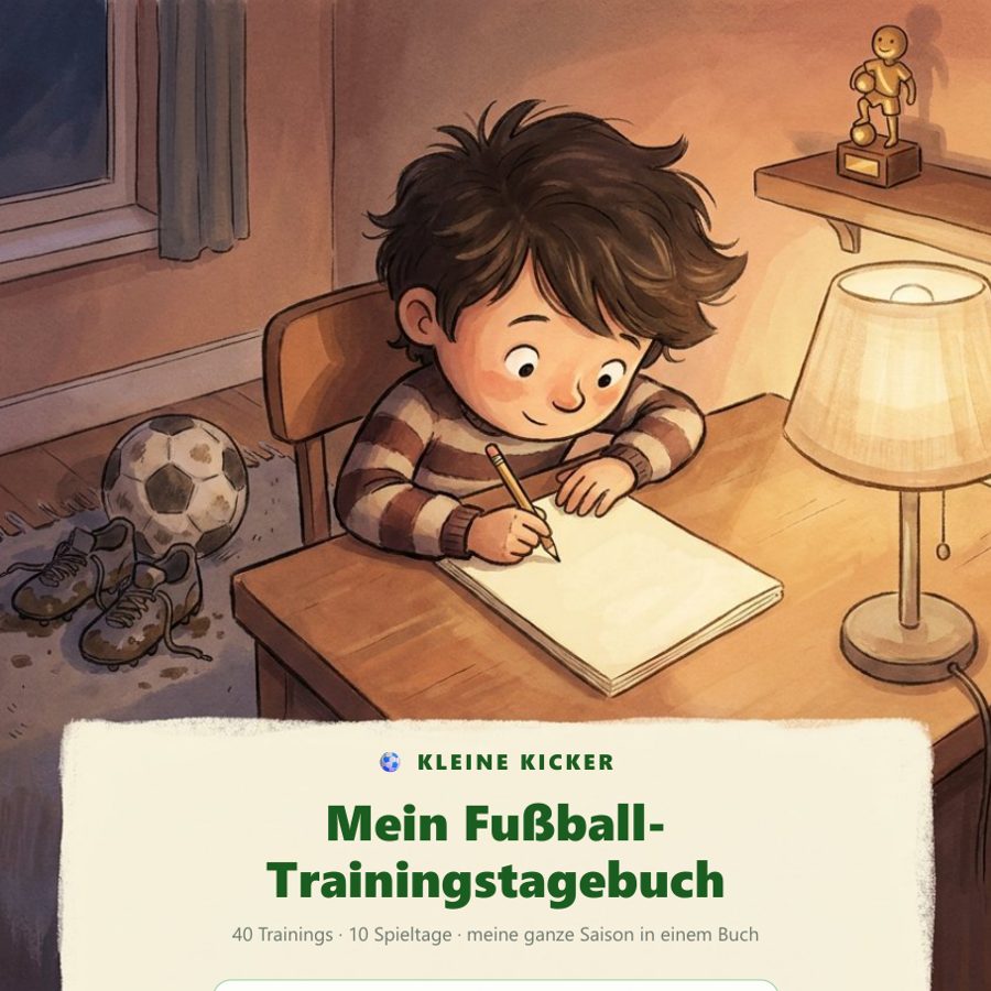 Fußball-Trainingstagebuch